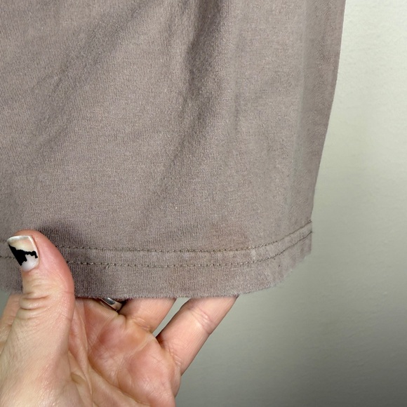 Vintage Levi’s Fitted Tee Shirt Brown Graphic T-shirt Heavy 90s/Y2K Sz S - Picture 4 of 7